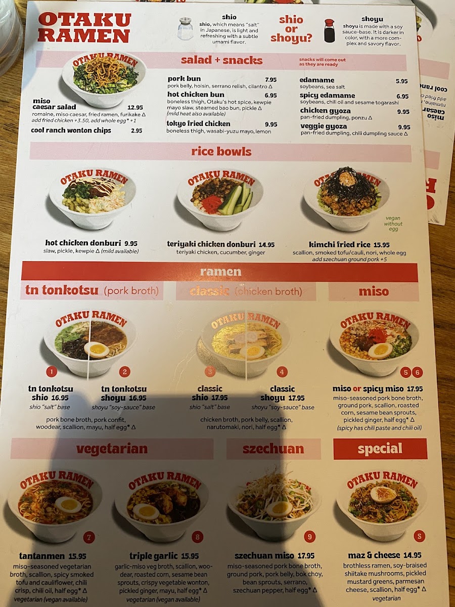 Menu Otaku Ramen-1