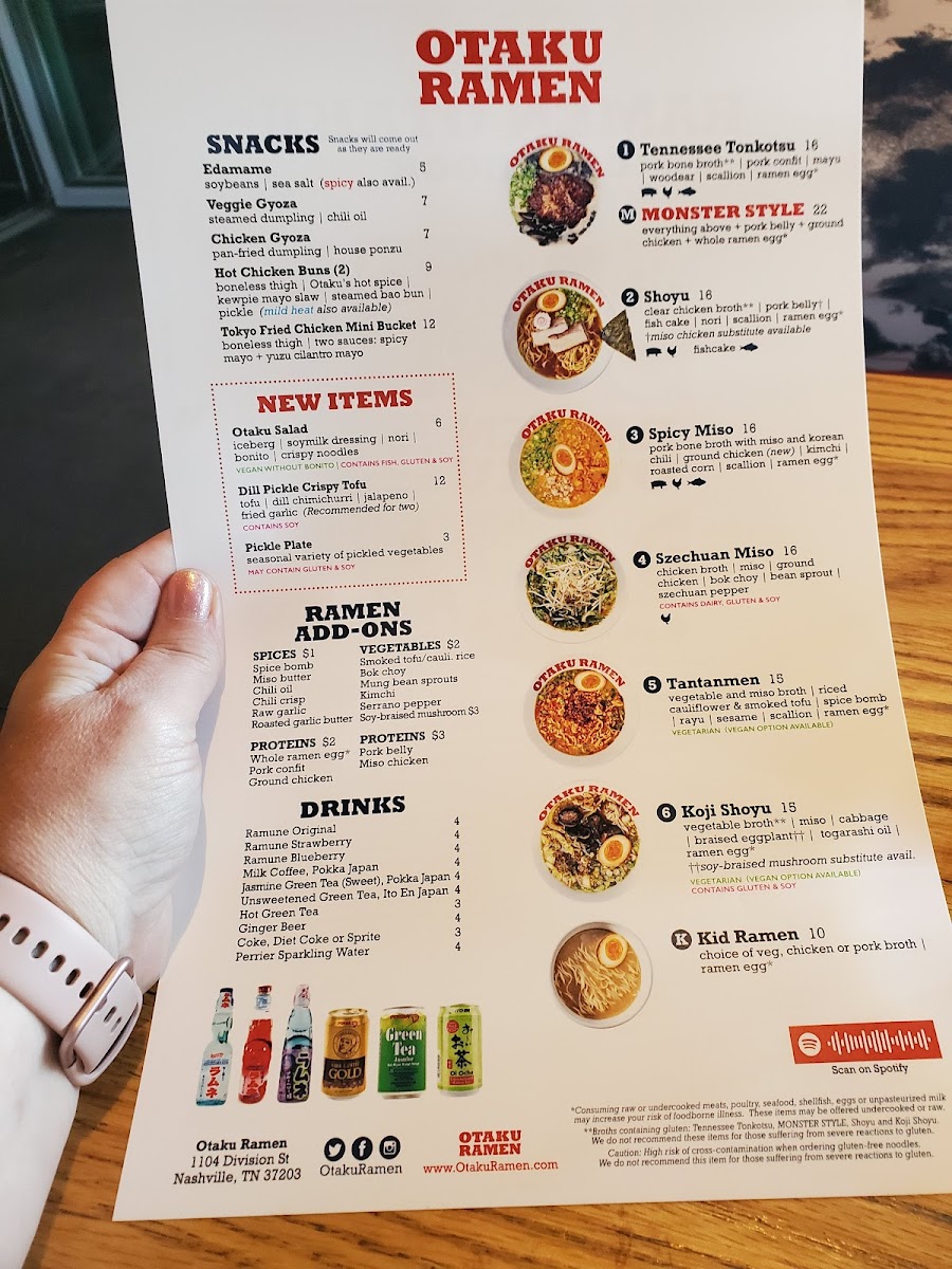 Menu Otaku Ramen-4