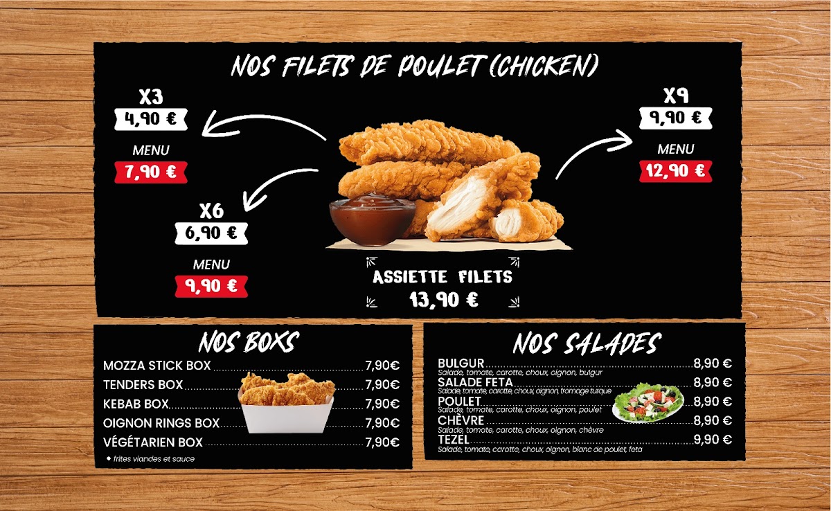 Menu O'tezel Oriental Food Kebab Lunéville-5