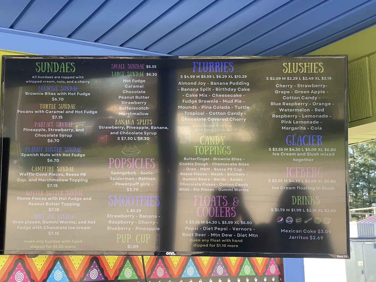 Menu Otisville Dairy Delight And Taco Hut-10