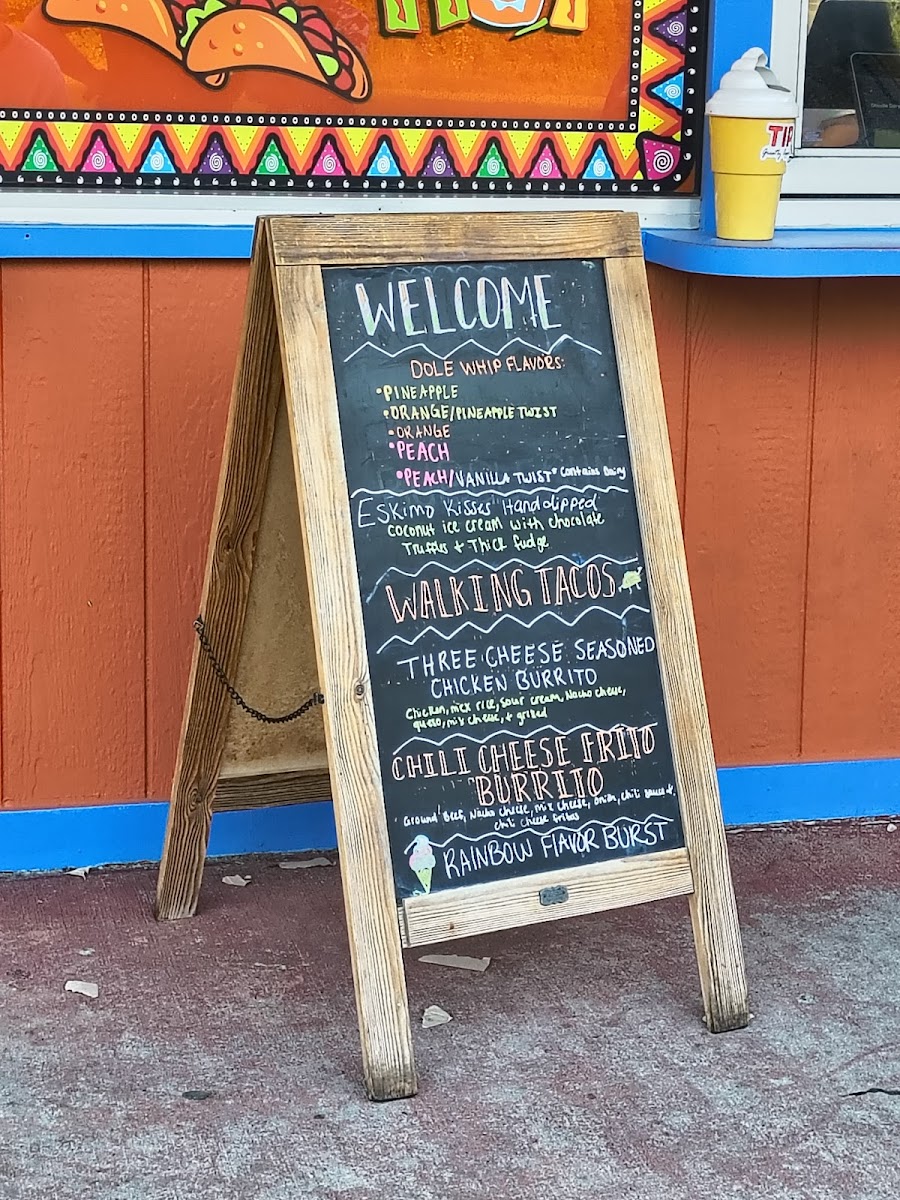 Menu Otisville Dairy Delight And Taco Hut-5