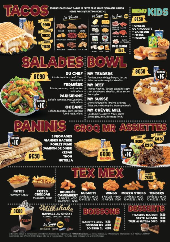 Menu O'tiz Bella-1