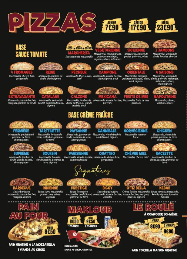 Menu O'tiz Bella-3