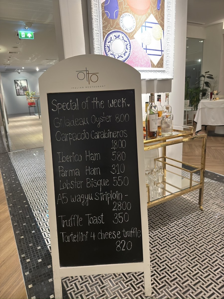 Menu Otto Italian Restaurant-10