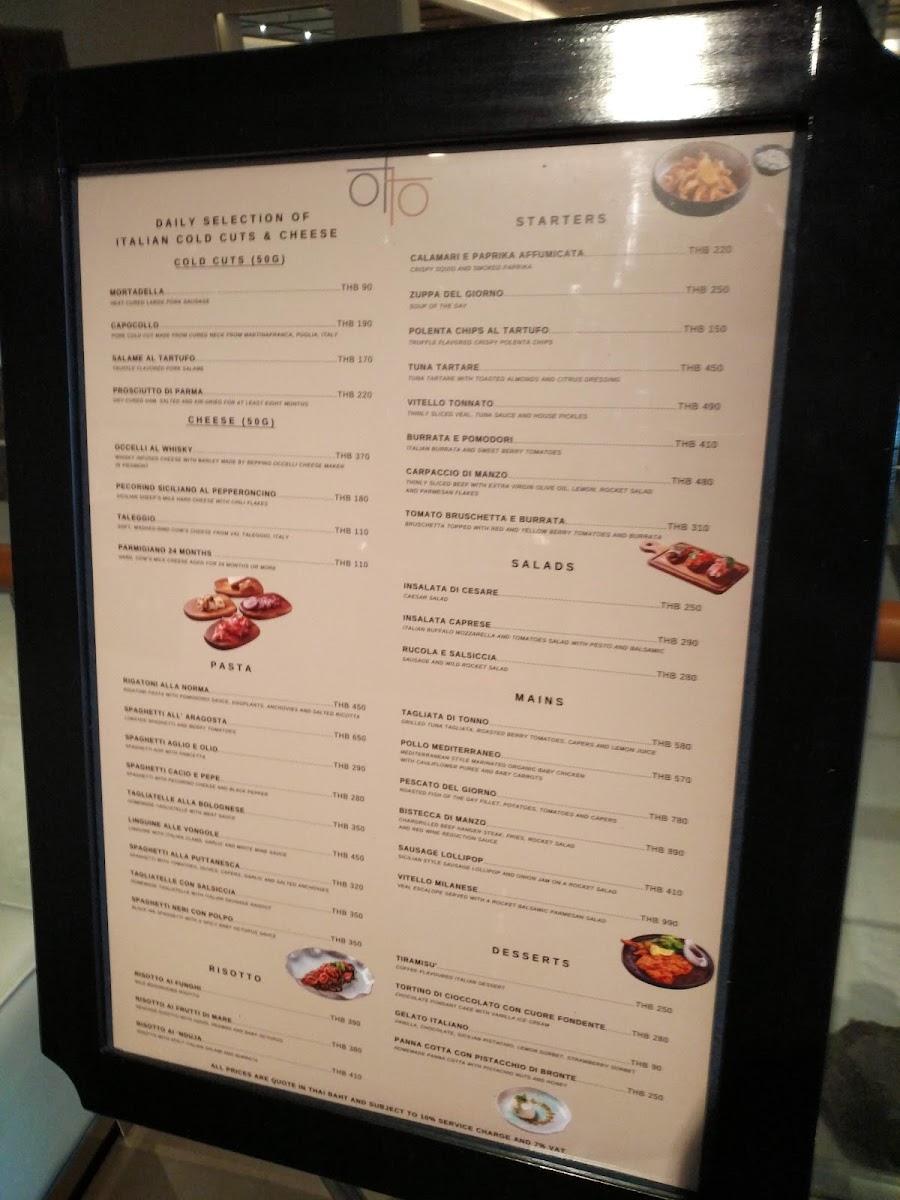 Menu Otto Italian Restaurant-4