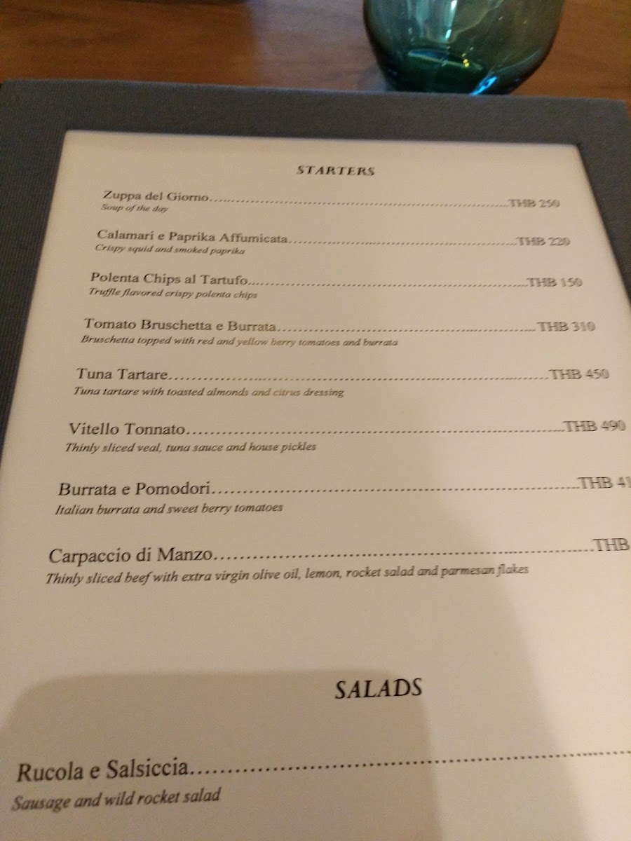 Menu Otto Italian Restaurant-7