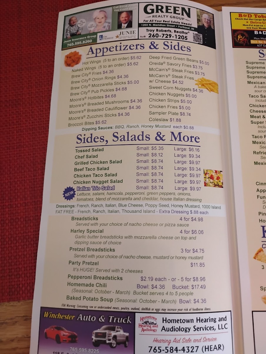Menu Our Pizza House-2