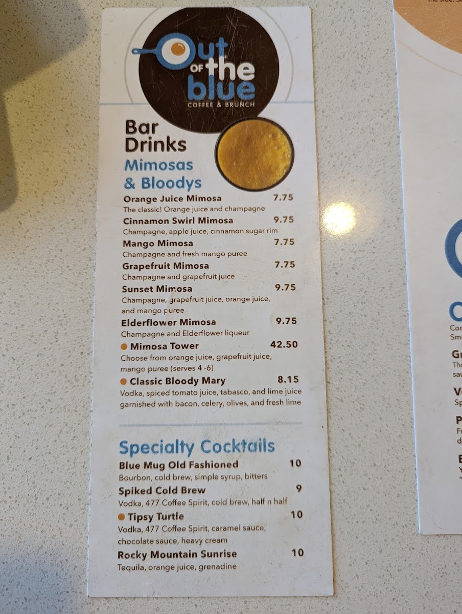 Menu Out Of The Blue-9