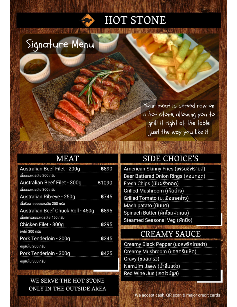 Menu Outback Sports Bar & Restaurant-1