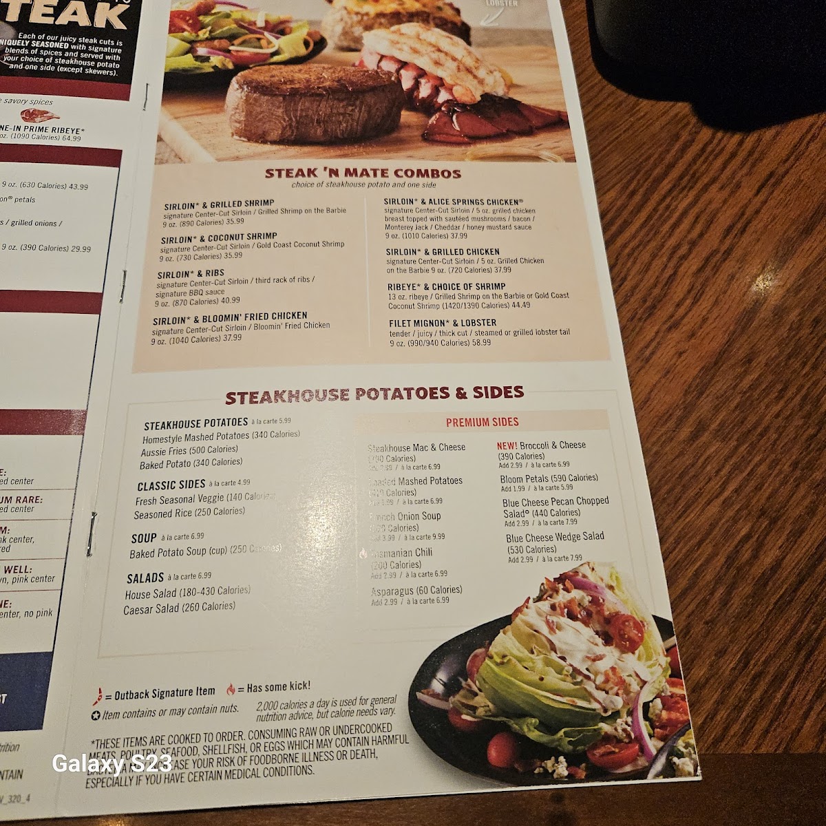 Menu Outback Steakhouse-10