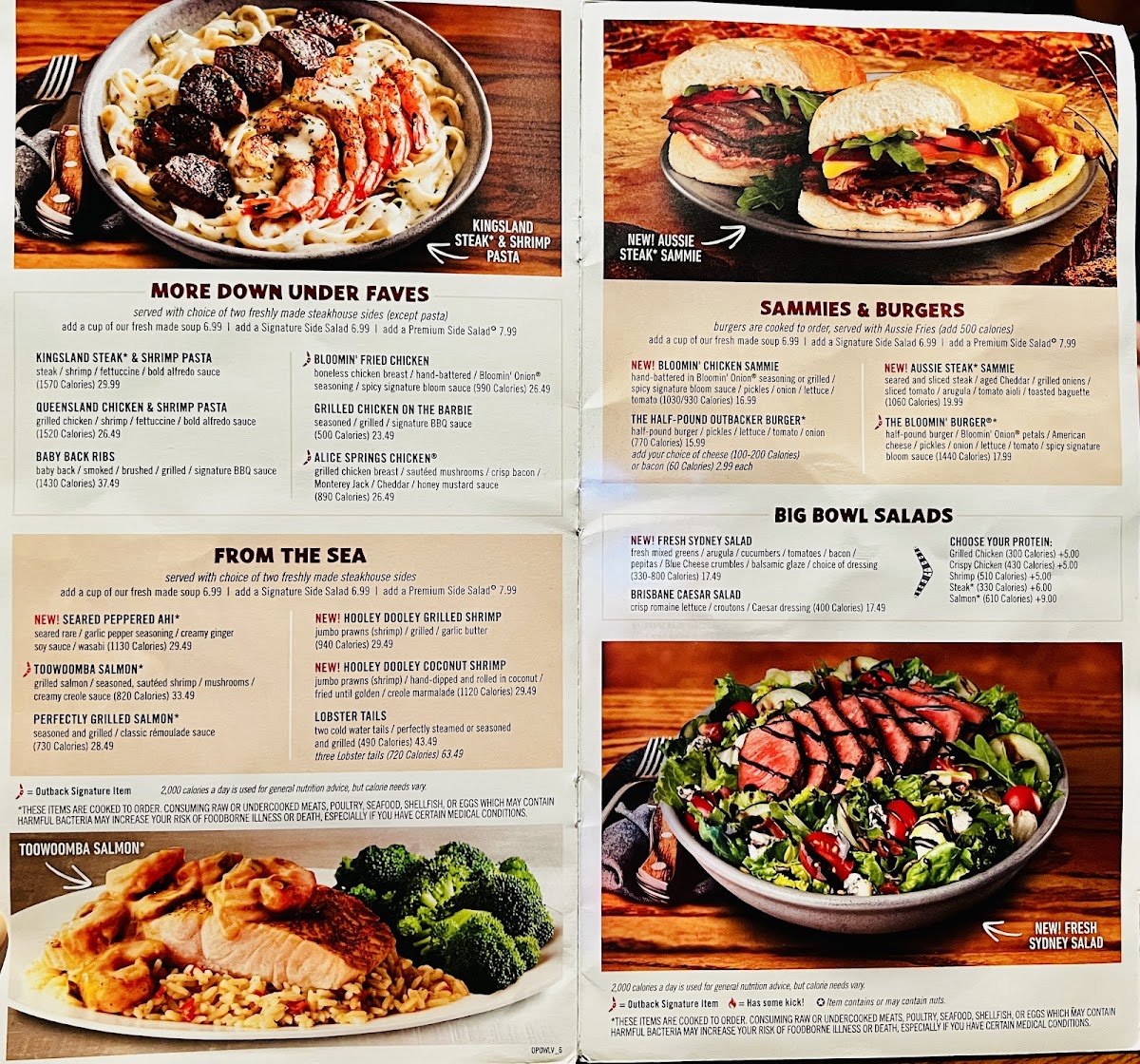 Menu Outback Steakhouse-2