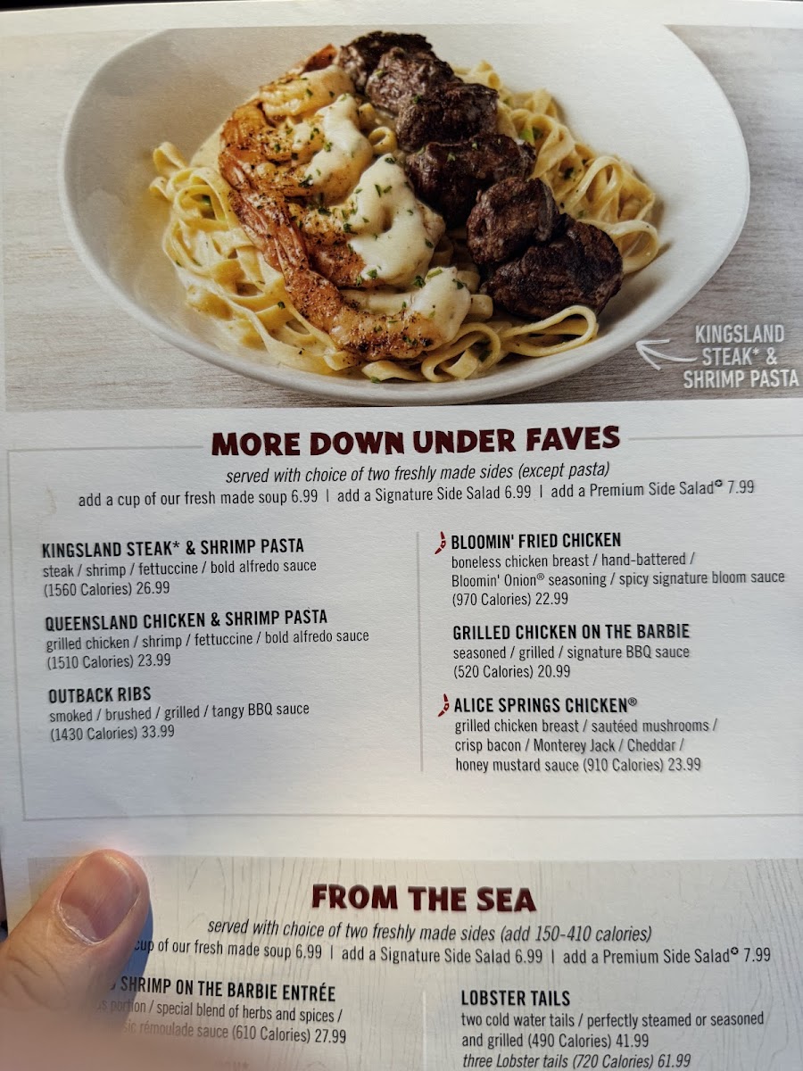 Menu Outback Steakhouse-7
