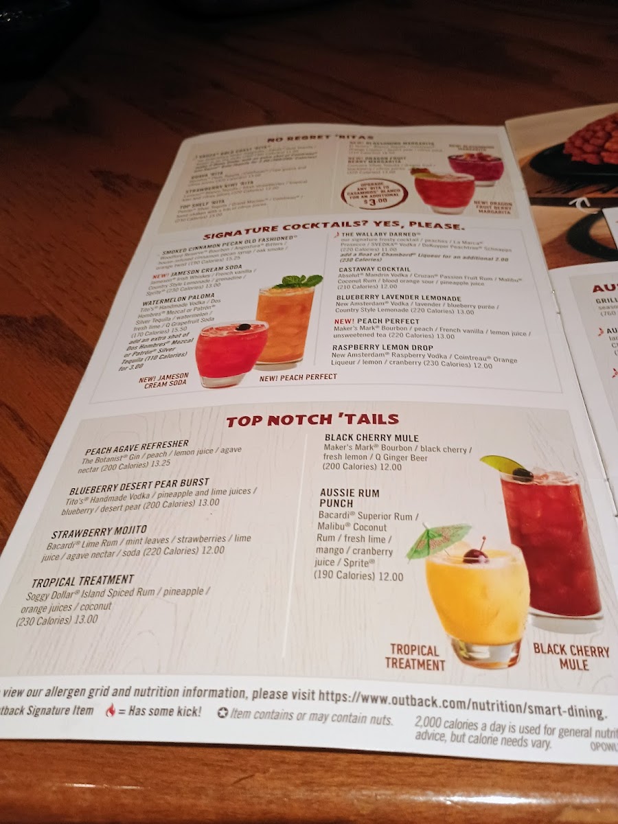 Menu Outback Steakhouse-9