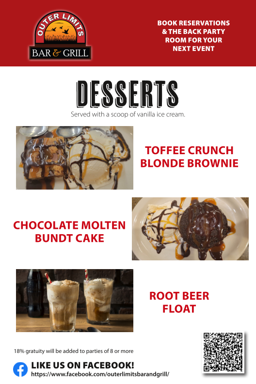Menu Outer Limits-9