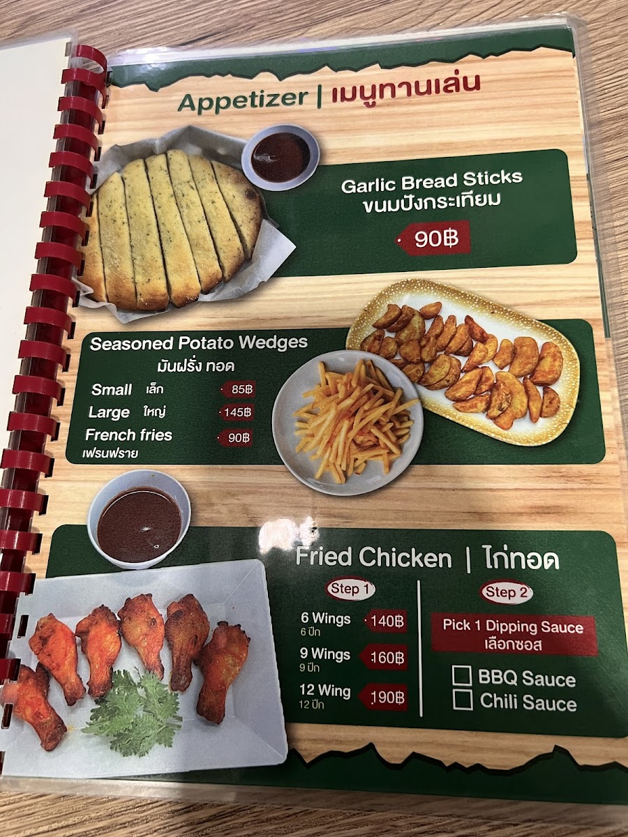 Menu Outlaw Pizza (สาขา พัทยา)-4