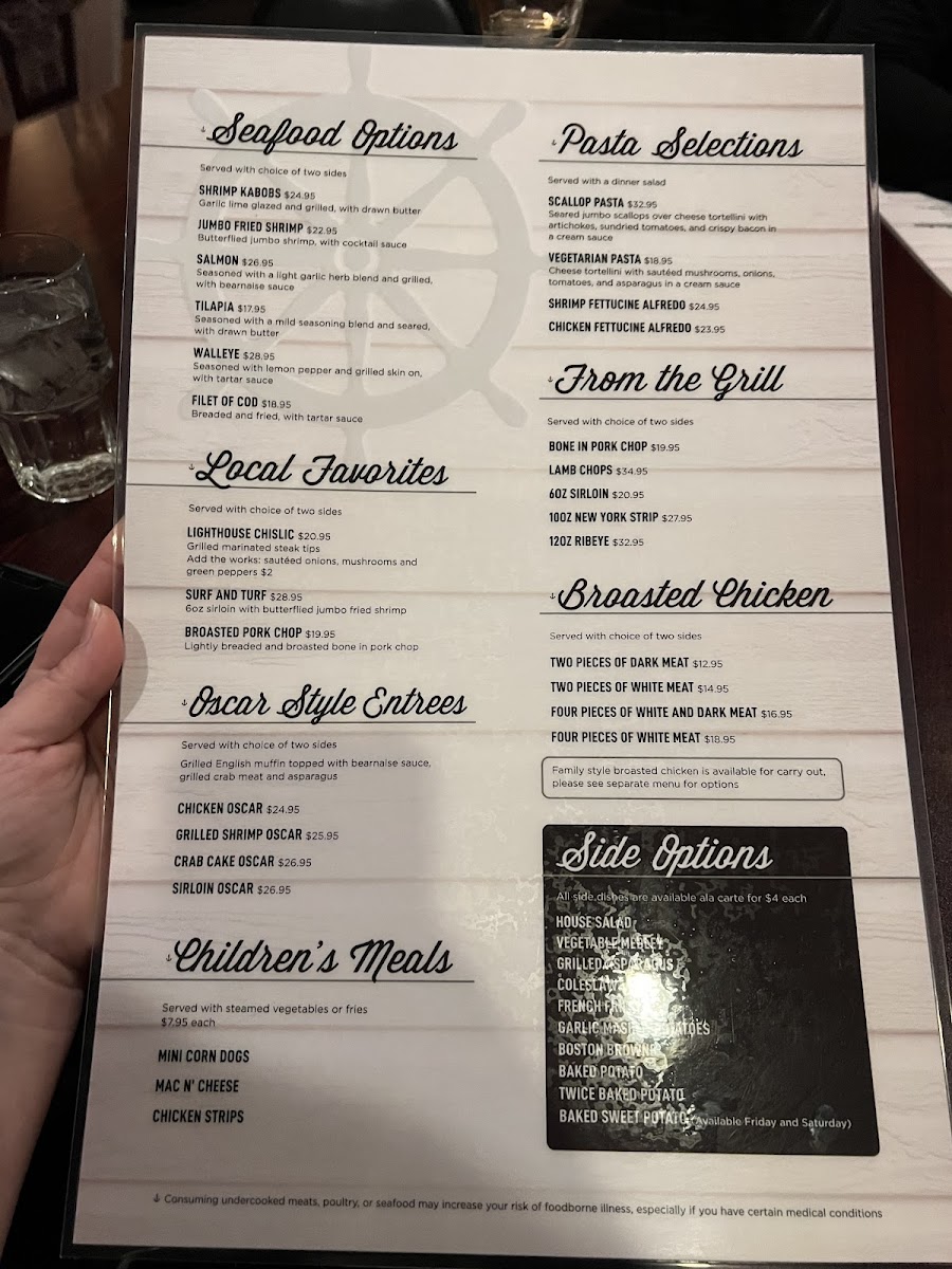 Menu Outrigger Restaurant & Lounge-1