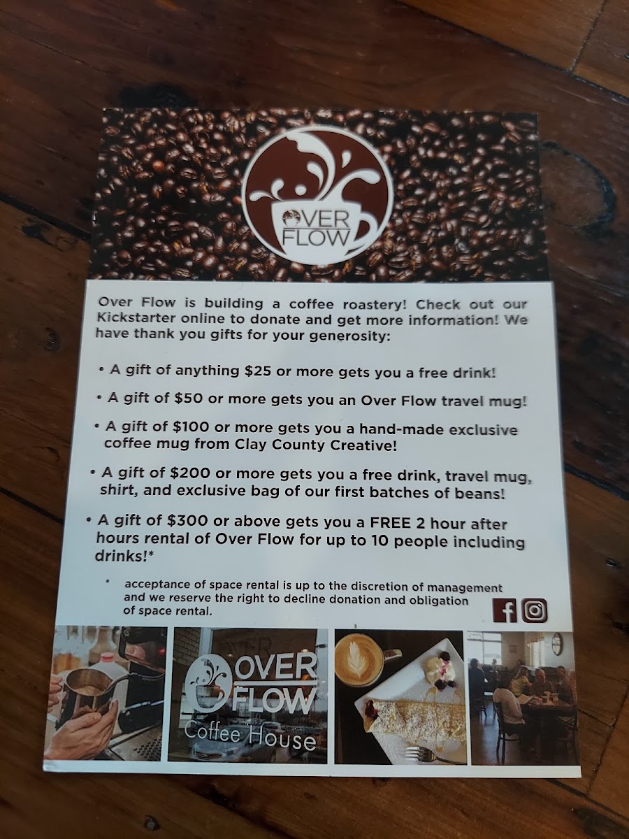 Menu Over Flow Coffee House-4