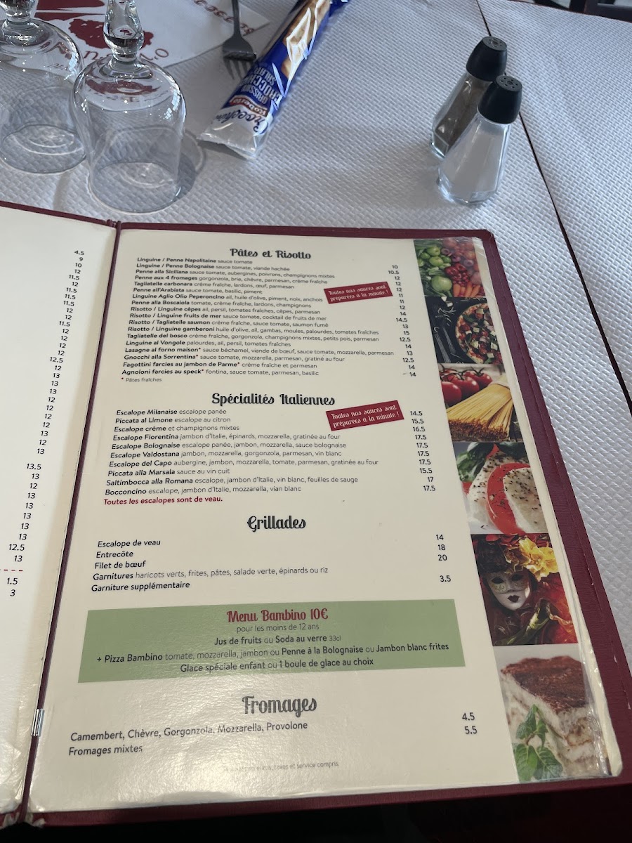 Menu O'vesuvio | Restaurant Italien & Pizzas Au Feu De Bois-6