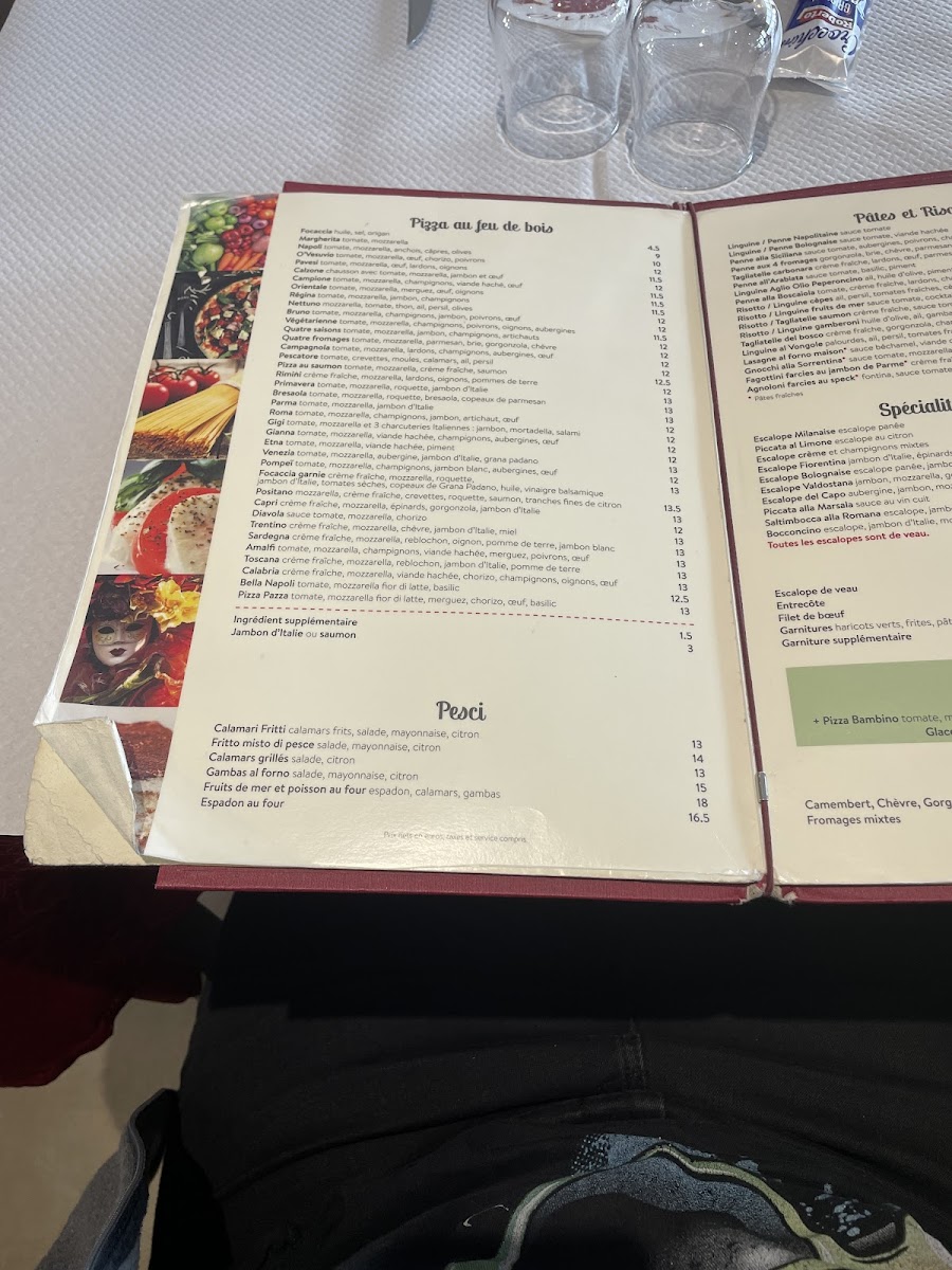 Menu O'vesuvio | Restaurant Italien & Pizzas Au Feu De Bois-7