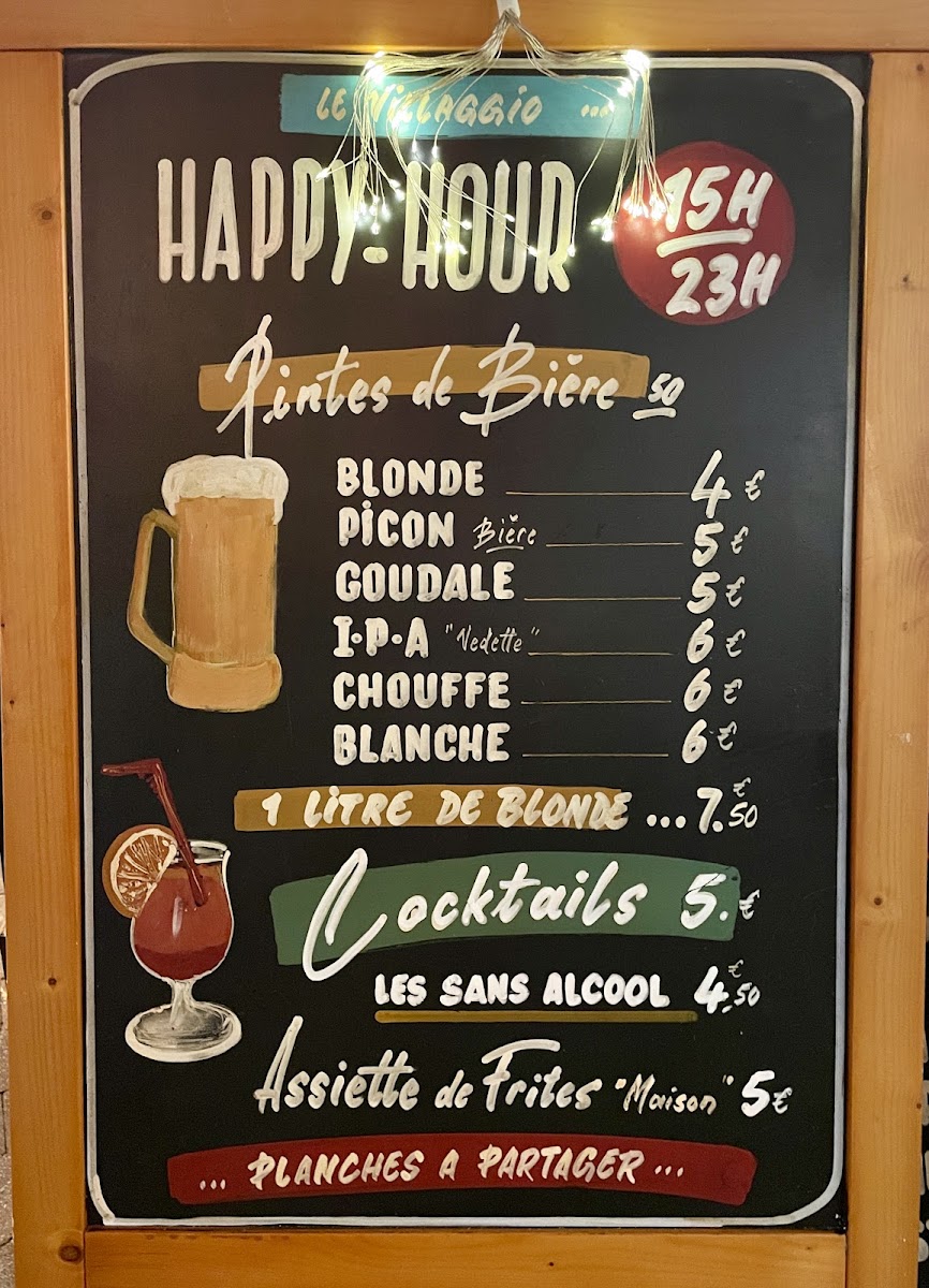 Menu O'villagio-7