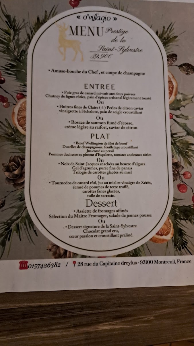 Menu O'villagio-8