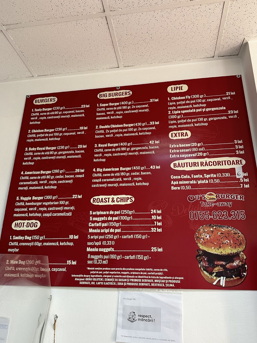 Menu Ovi's Burger-4