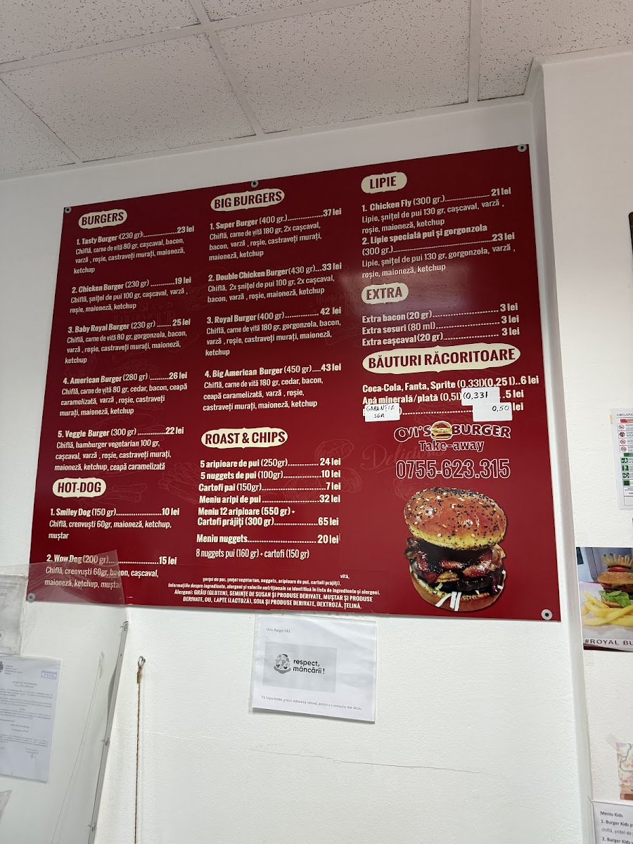 Menu Ovi's Burger-8
