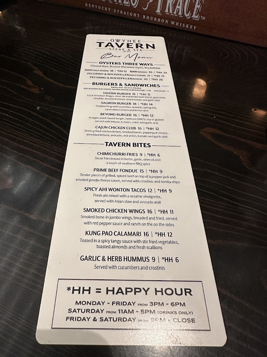 Menu Owyhee Tavern-3