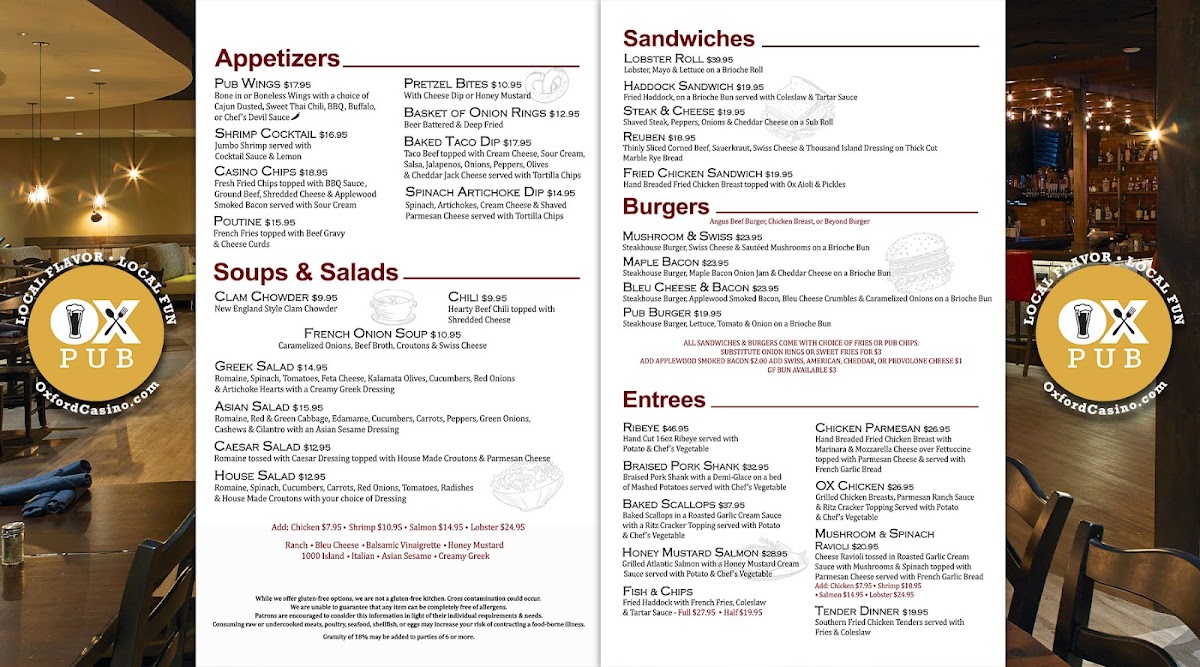 Menu Ox Pub-1