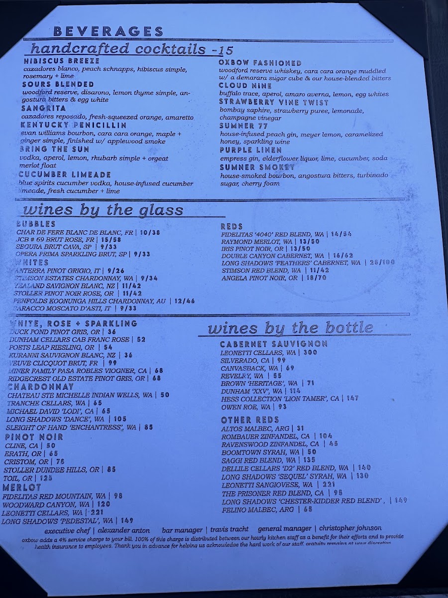 Menu Oxbow Urban Kitchen-5