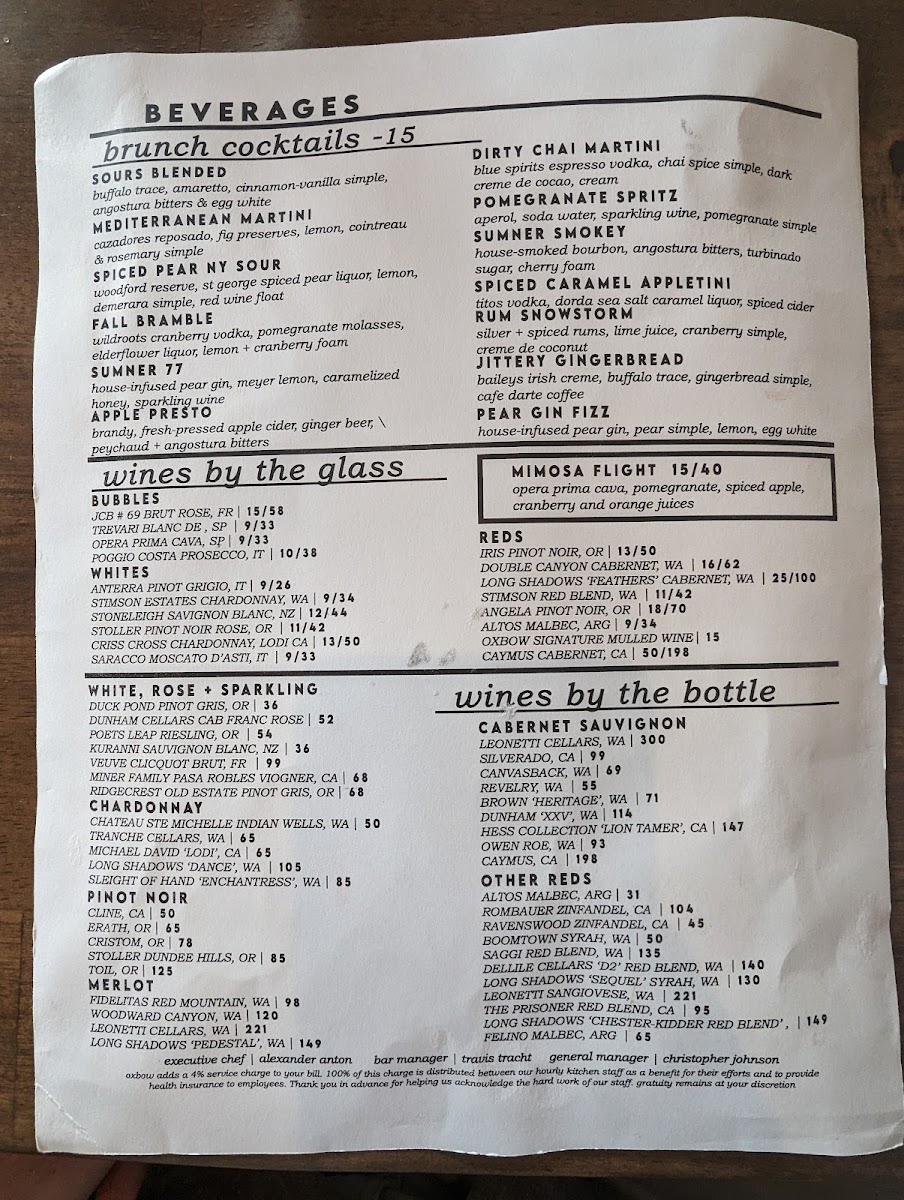 Menu Oxbow Urban Kitchen-8