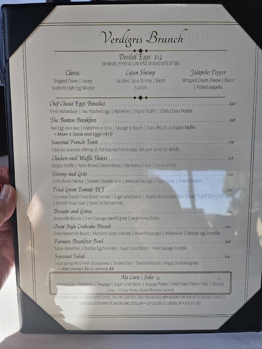 Menu Oxford Oaks Distillery-3