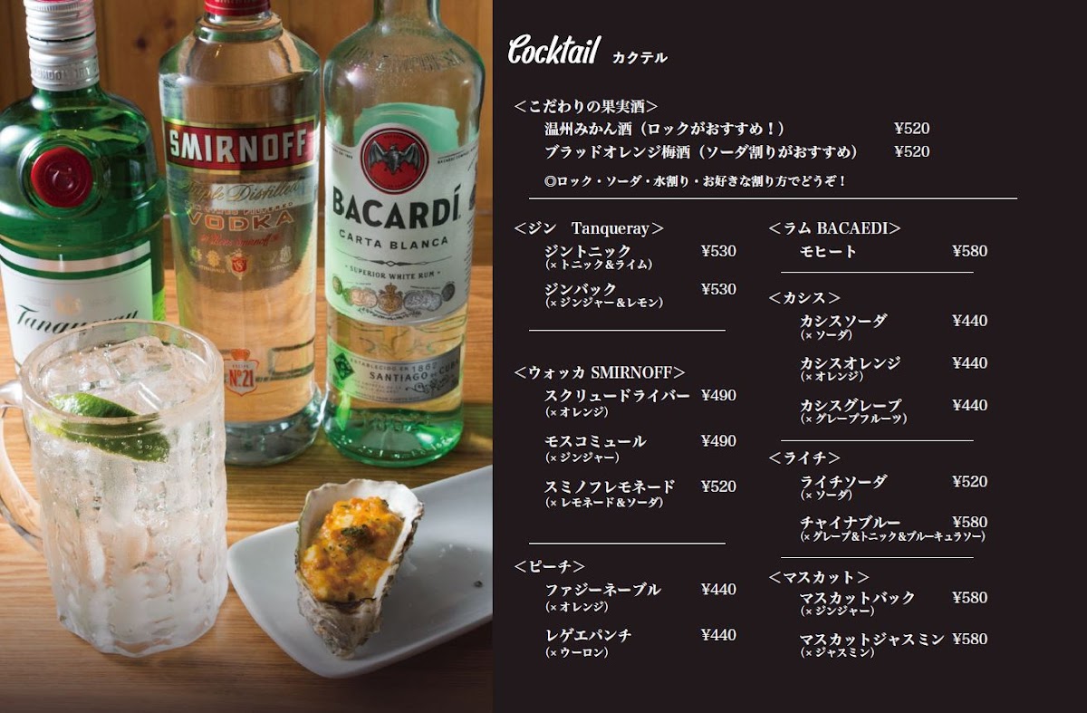 Menu Oysters Inc-2