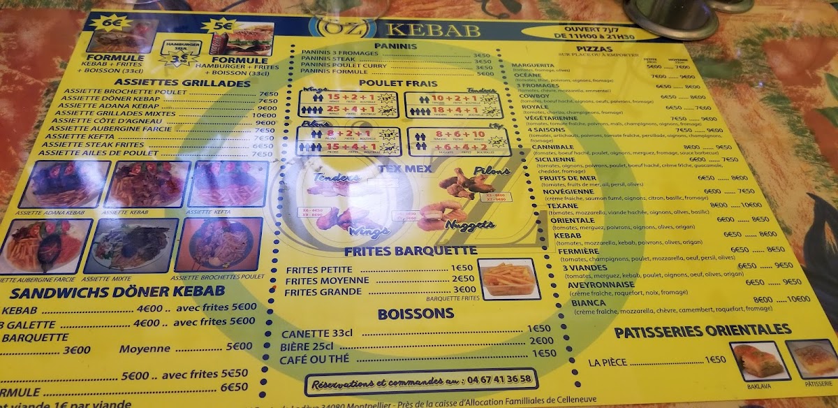 Menu Oz Kebab-8