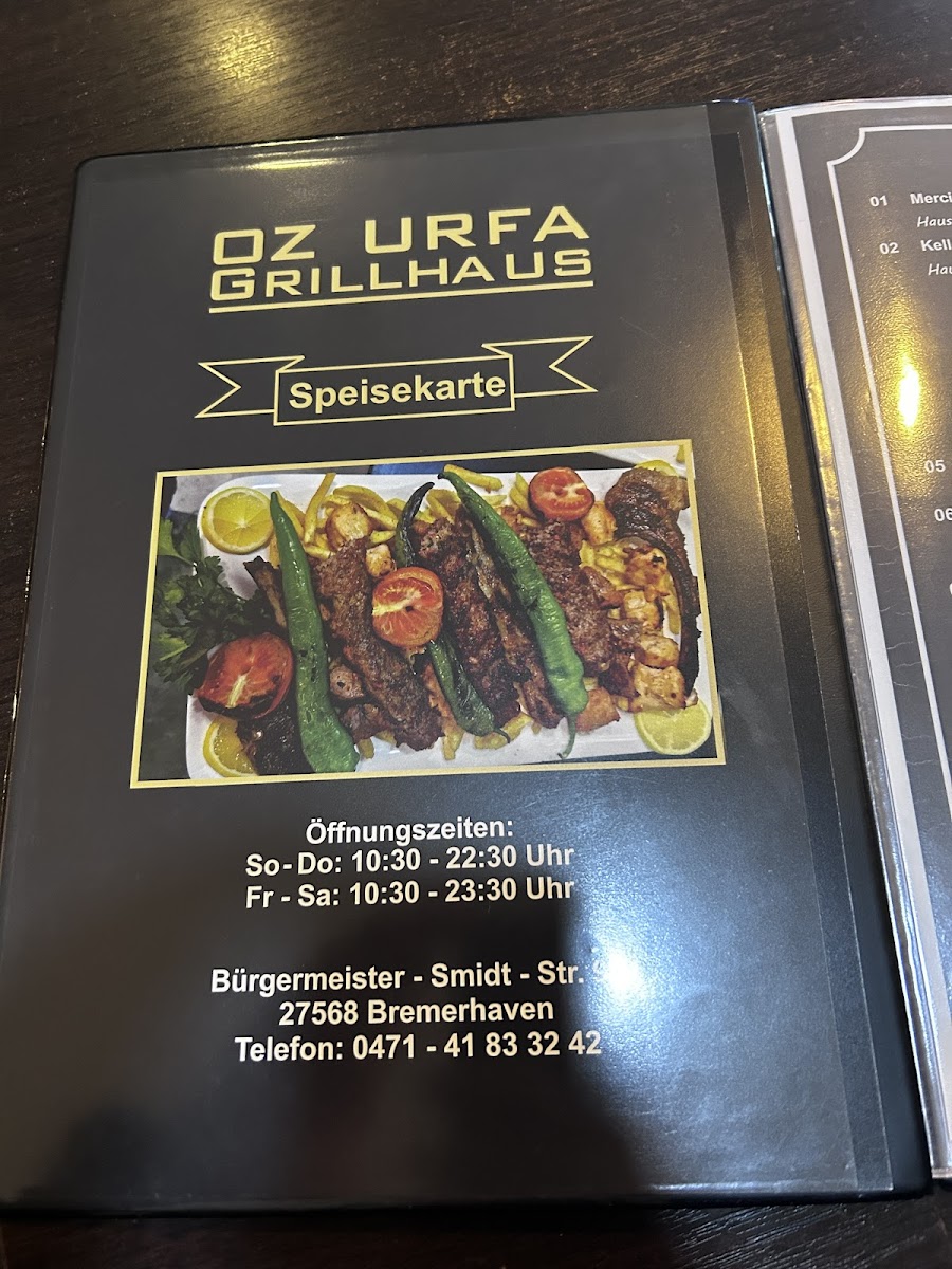 Menu Oz Urfa Grillhaus-1