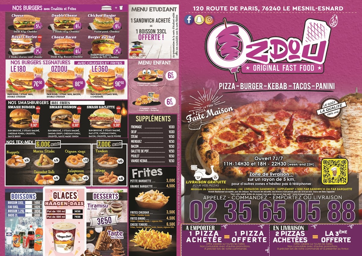 Menu Ozdou-2