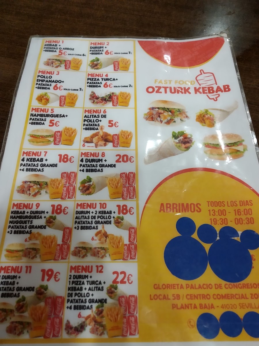 Menu Ozturk Kebab Fast Food-6