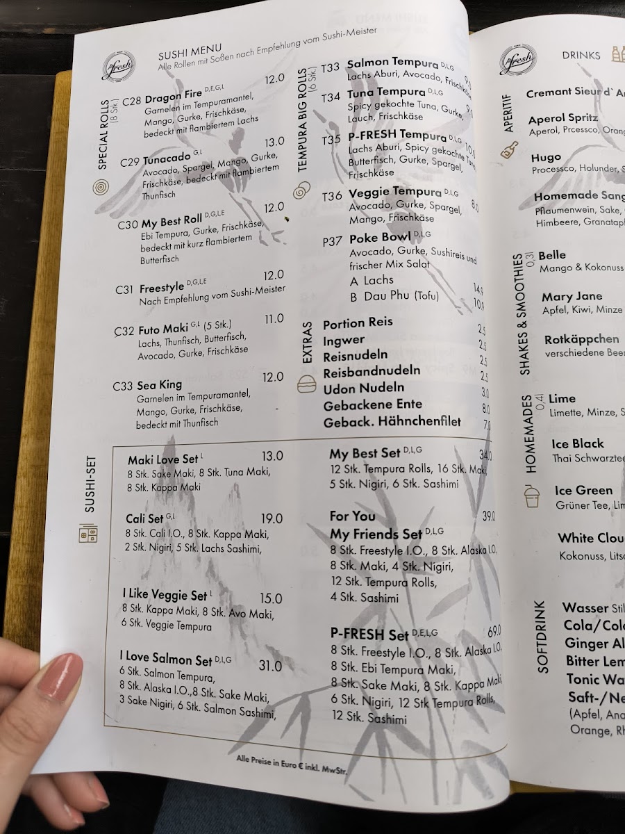 Menu P-Fresh-5