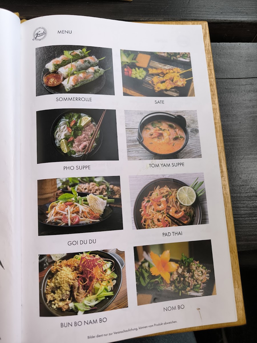 Menu P-Fresh-7