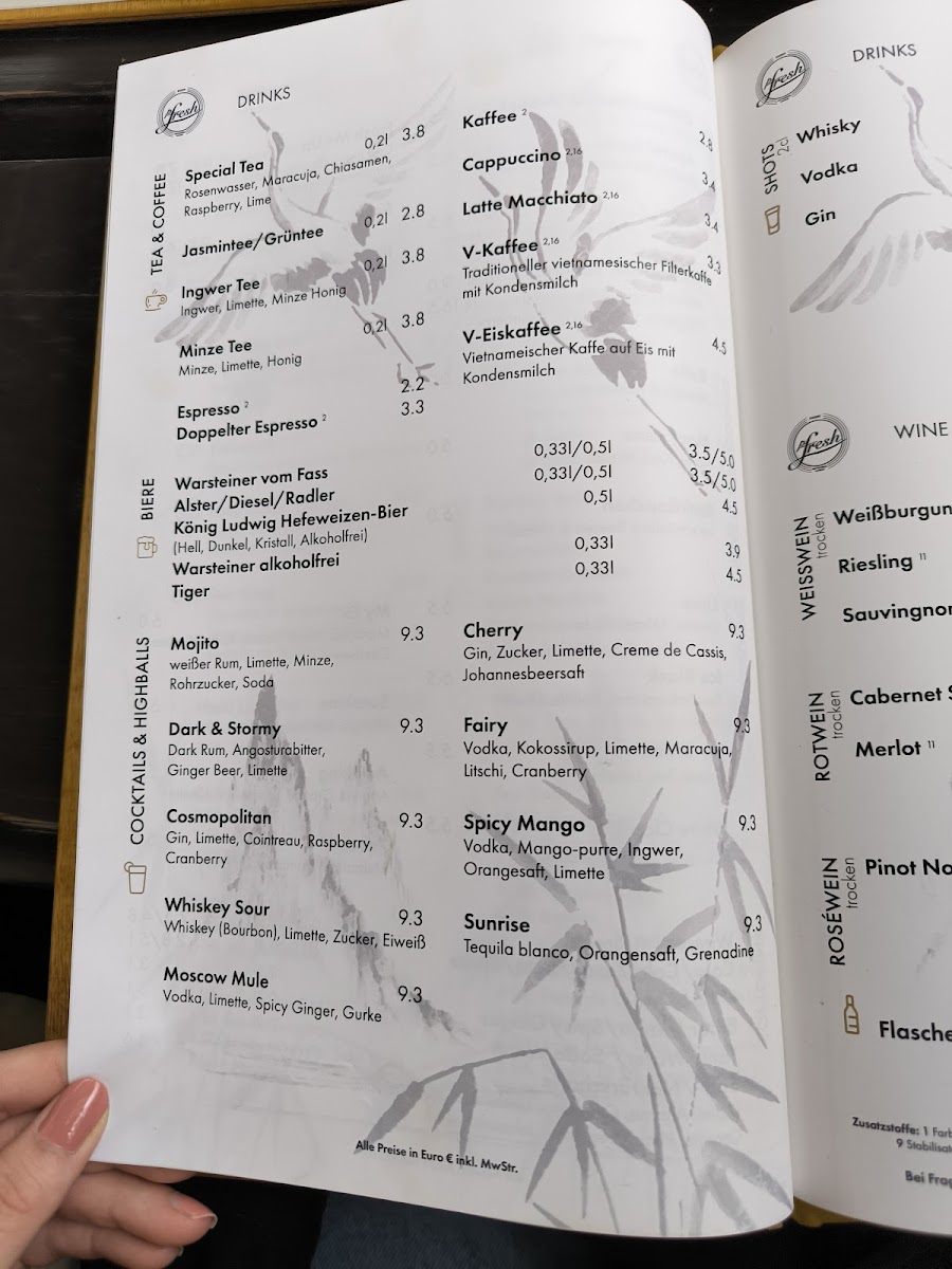 Menu P-Fresh-8