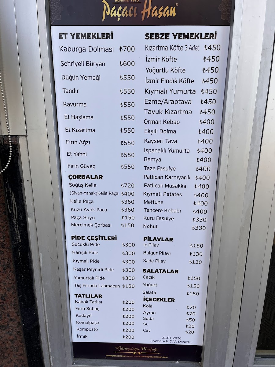 Menu Paçacı Hasan-3
