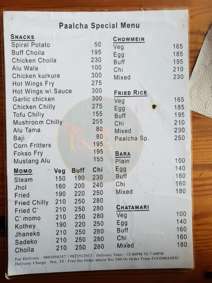 Menu Paalcha Newari Kitchen-10