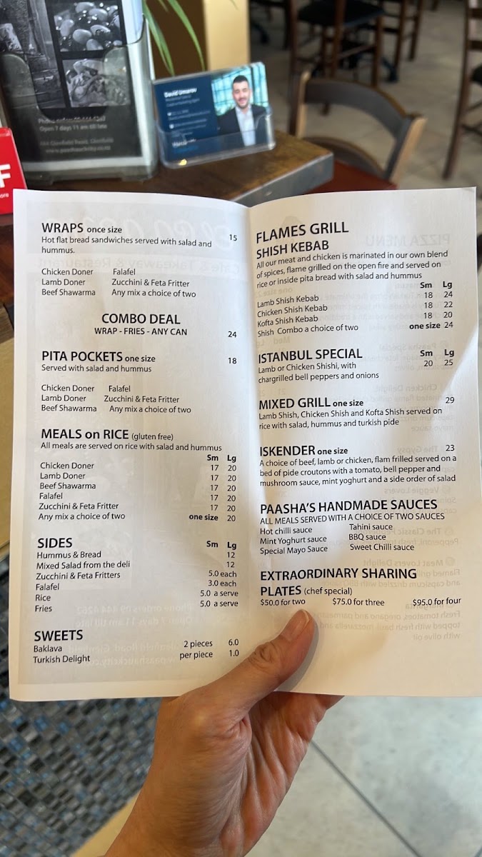 Menu Paasha-1