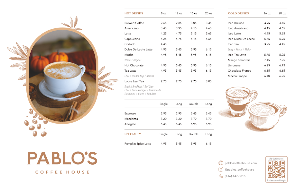 Menu Pablo's Coffee House-2