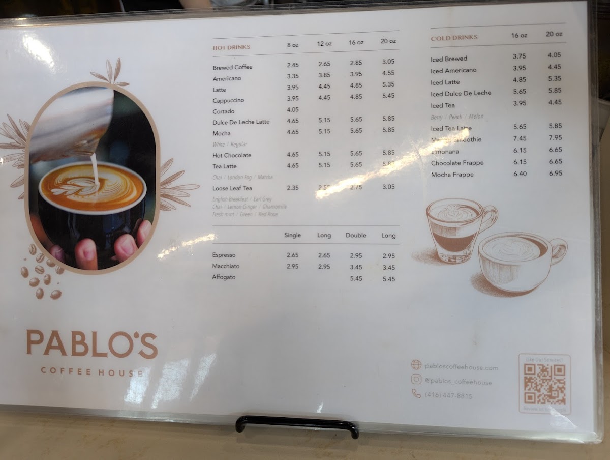 Menu Pablo's Coffee House-8