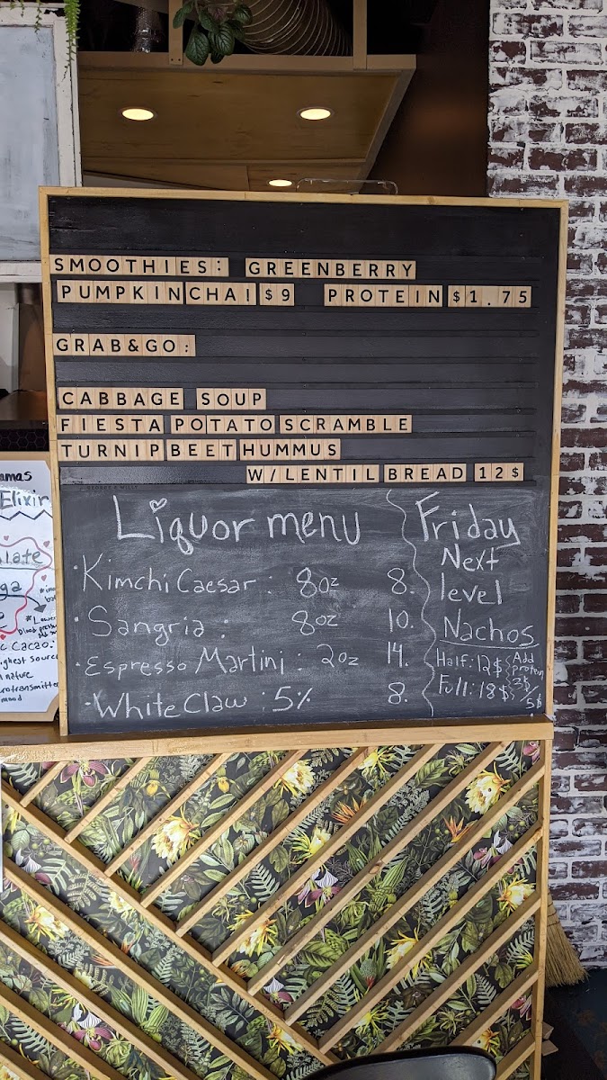 Menu Pachamama Soul Flavour Emporium A Kind Cafe-10