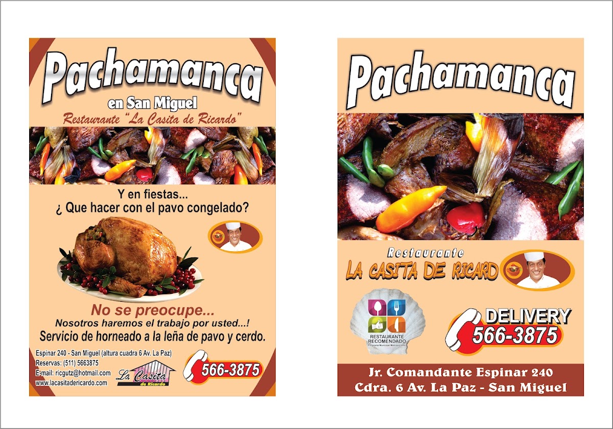 Menu Pachamancas La Casita De Ricardo-10