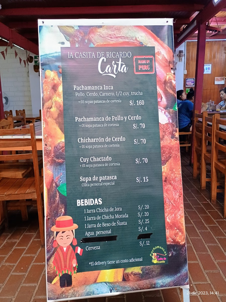 Menu Pachamancas La Casita De Ricardo-3