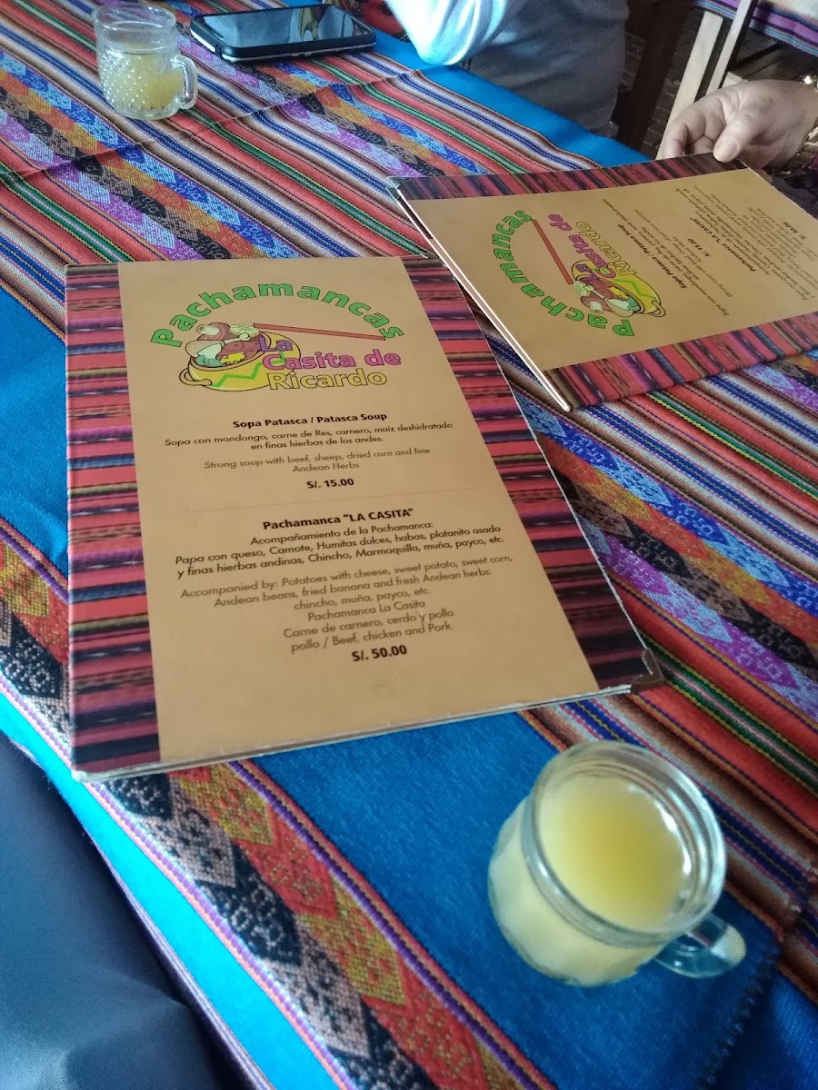 Menu Pachamancas La Casita De Ricardo-7