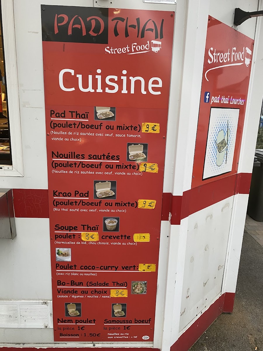 Menu Pad Thaï Denain-4